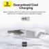 شاحن جداري baseus palm fast charger 1c 20w ابيض⚡
