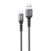 سلك شاحن usb تايب سي قماش ضد القطع معتمد من شركة ابل مع ضمان 5سنوات من شركة سبون