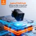 شاحن جداري سبون بقوة 45 واط بتقنية gan ثنائي المنافذ (usb c + qc5.0 usb a)