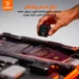 شاحن جداري سبون بقوة 45 واط بتقنية gan ثنائي المنافذ (usb c + qc5.0 usb a)
