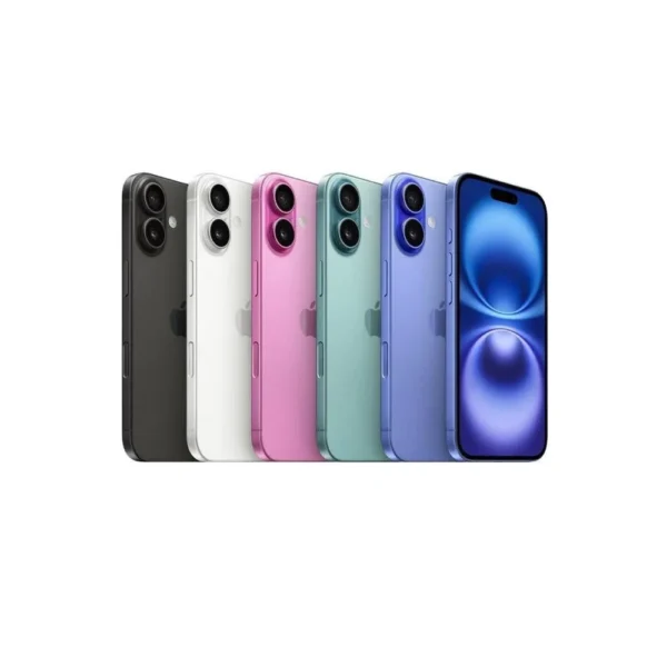 ايفون 16 بلس 256 gb متعدد الالوان