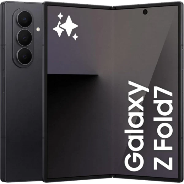 samsung galaxy z fold7 12 (12جيجابايت + 256 جيجابايت)، إصدار السعودية – أسود